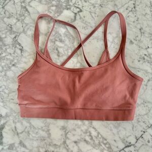 Vuori Mindset Sports Bra Marsala Size M